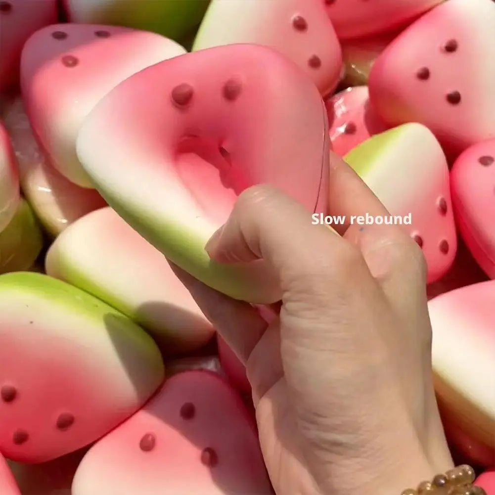 Watermelon Anti Stress Squeeze Toy Slow Rising Squishy Sensory Qme
