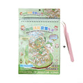 20pcs/bag Foggy Town Miniature Scenery Large-Size Sticker Book 6 Varieties for Endless Fun DIY 3D Scenes Kill Time with Brain-Te Qme SET A