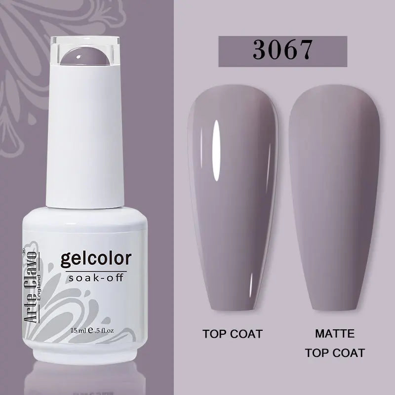Arte Clavo Transparent Nude Pink Jelly Gel Nail Polish Semi Permanent