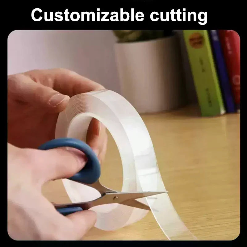 Nano-adhesive Strong Adhesive Transparent Double-sided Tape Qme