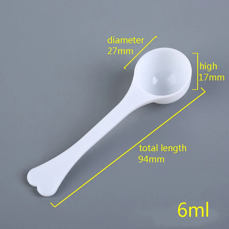 10Pcs 1g 3g 5g 10g Measuring Plastic Scoop Measuring Spoons Milk Powder Spoons. Qme A2 3g