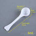 10Pcs 1g 3g 5g 10g Measuring Plastic Scoop Measuring Spoons Milk Powder Spoons. Qme A2 3g