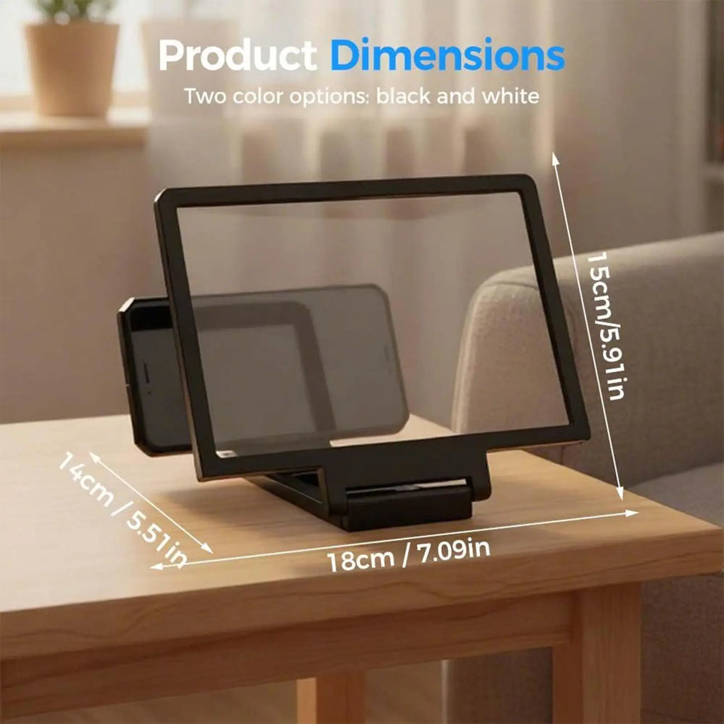 Screen Magnifier Cell Phone HD Magnifying Lightweight Tool Portable Qme