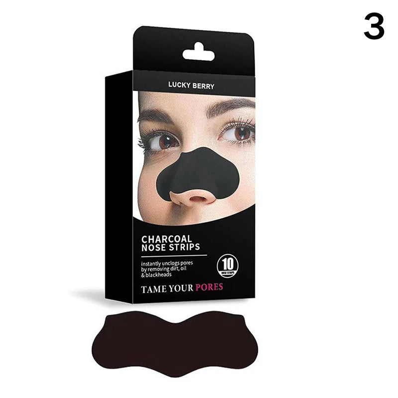 Bamboo Charcoal Blackhead Removal Nose Mask Deep Cleaning Pore Acne Qme 3
