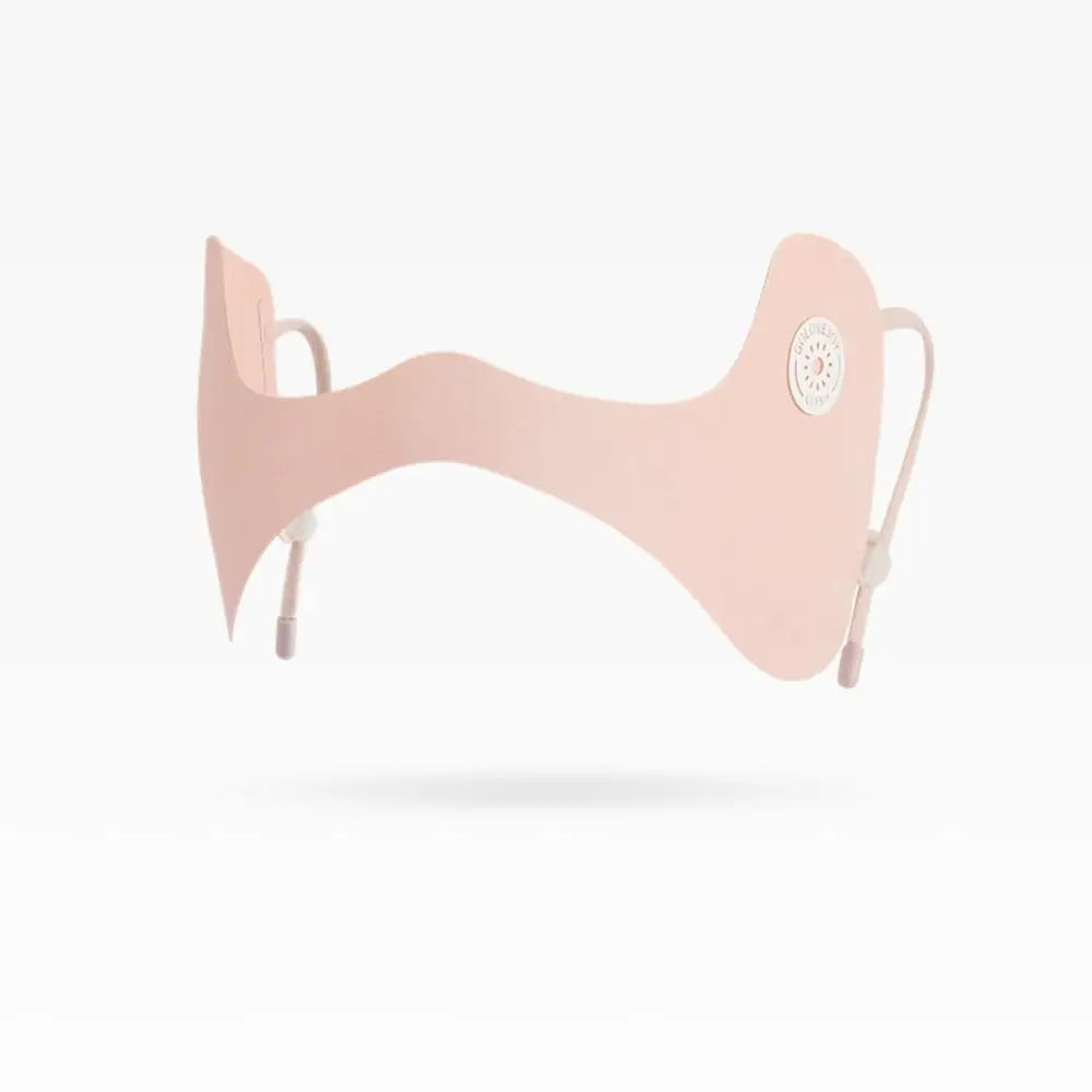 Breathable Sunscreen Face Scarf Ice Silk Mask Summer Eye Patches Qme pink