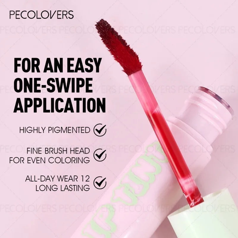 Multi-color Tear-out Lip Gloss Depicting Contour Long-lasting Natural Qme