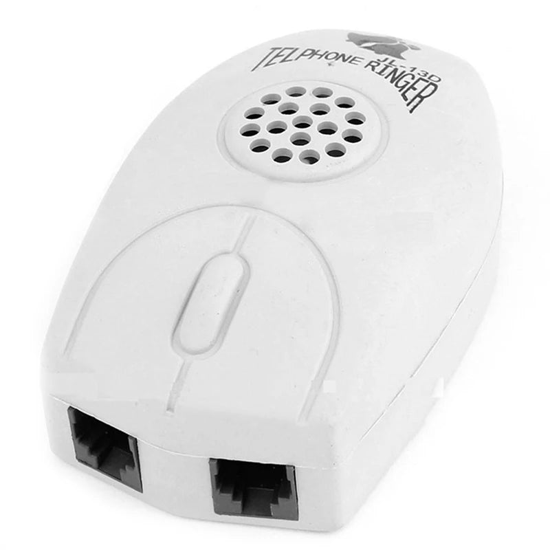 1Pc Amplifier Landline Phone Bell Ringer Extra Loud Telephone Ring For The Old Elder. Qme