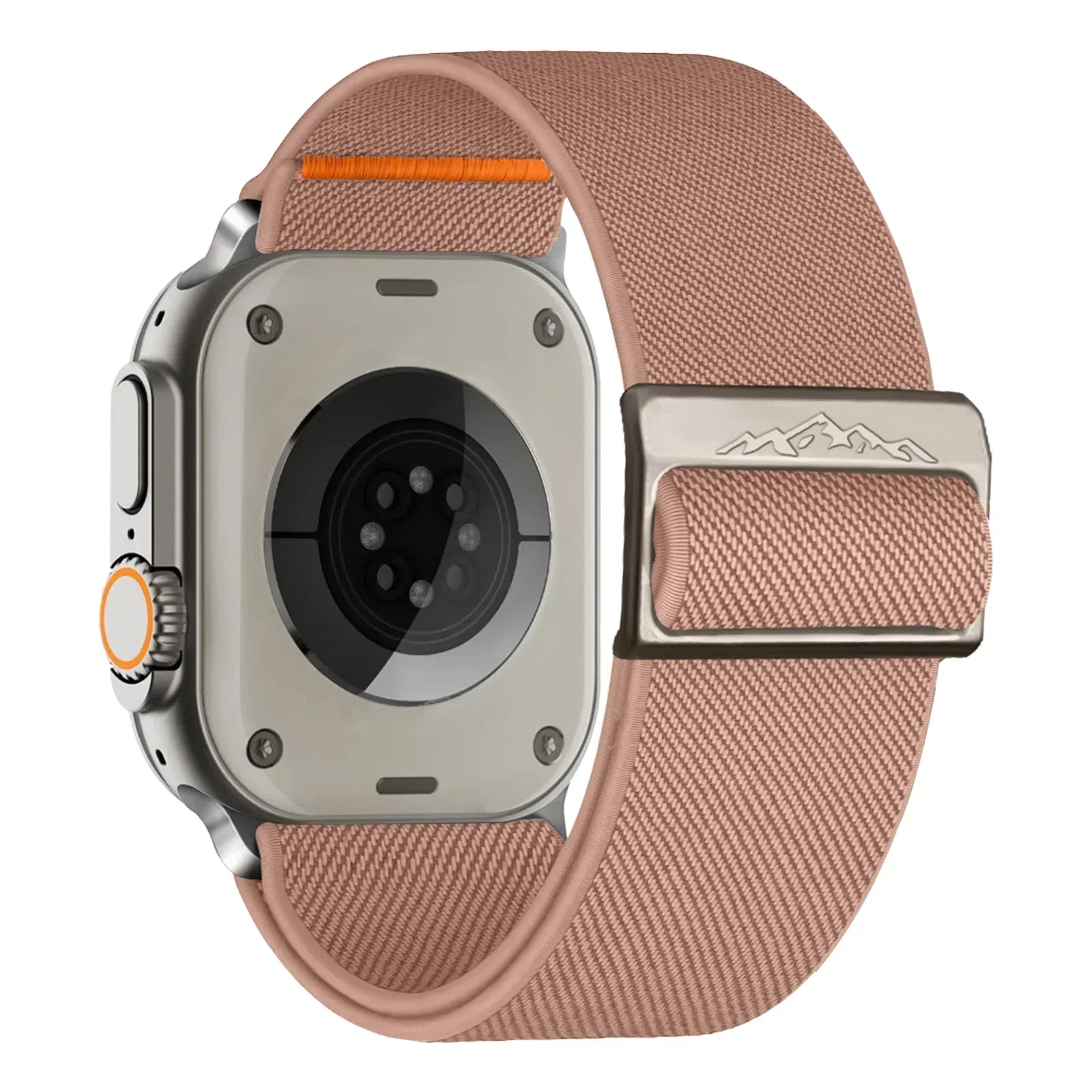 Nylon Strap for Apple Watch Band IWatch Series 9 8 7 SE Ultra 2 Bracelet 44mm 45mm 49mm 40mm 41mm Correa Watchband Accessories Qme Pink 42mm 44mm 45mm 49mm