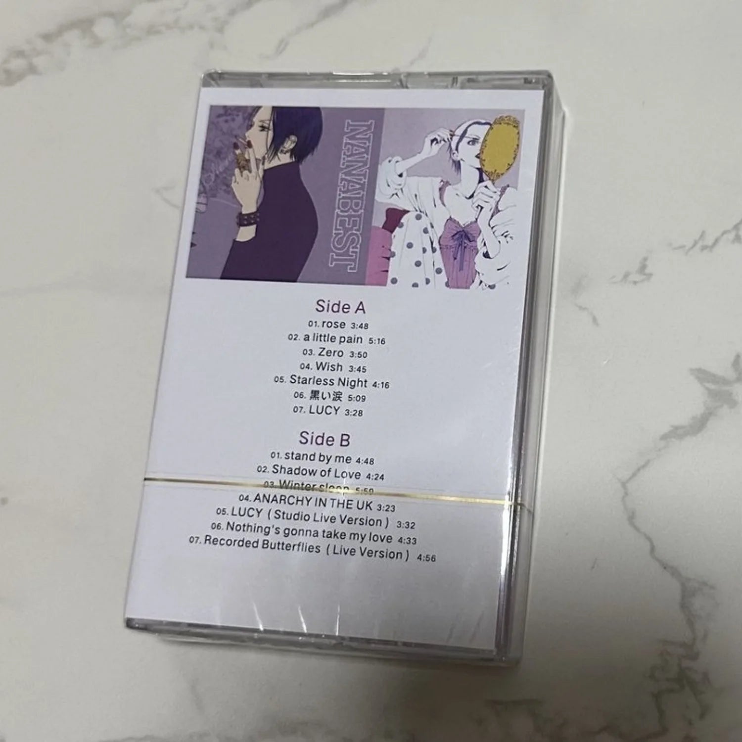 Classic Shoujo Manga "NANA" 2-Tape Soundtrack Set, Set or Single Available,Featuring Rock-Style Theme Songs & Emotional Scores Qme