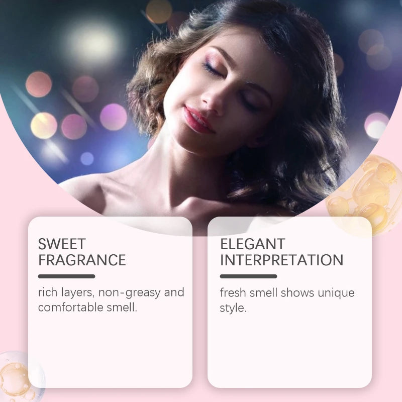 Luxury Sweet Charming Eau De Toilette Natural Fresh Lasting Jasmine Qme