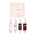 Pink Women's Body Perfume Fresh Floral Fragrance Spray Lasting Qme 4pcs