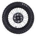 14inch Dirt Bike Rear Wheel Rim Tire Assembly 90/100-14 15mm Shaft for Apollo 125CC SSR 150 cc Tao Kayo TSD 110 TD 125 Qme as picture