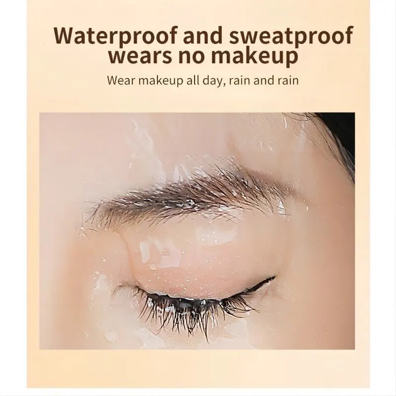 GECOMO Two-color Air Cushion Eyebrow Powder Waterproof Sweat-proof Qme