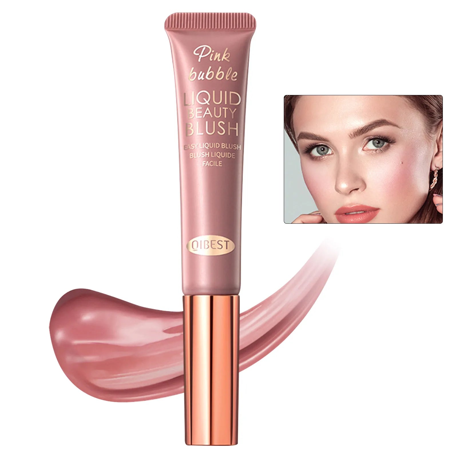 Blush Highlighter Stick Face Liquid Blusher Natural Cream Cheek Eye Qme F 02 China Mainland