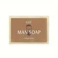 GZE Men's Exfoliating Scrub Bar 3-in-1 Body Face & Shaving Cleanser Hydrating Moisturizing Grooming Soap Men+Care Qme MAN SOAP