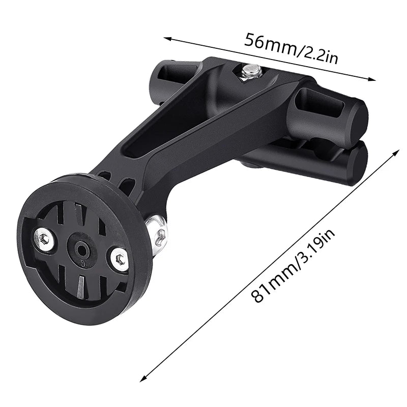 Bicycle Rail Rear Light Bracket Radar Sports Camera Seat-post Mount Qme