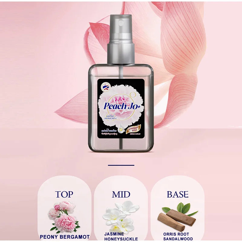 Women's Milky Floral Perfume Alcohol-free Milk Peony Fragrance Body Qme Peony in Bloom 90ml
