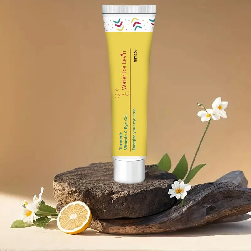 Turmeric vitamin C Eye Cream Lightening Dark Circles Firming Skin Instant Eye Repair Serum for women Women Eyes Care 20g Qme