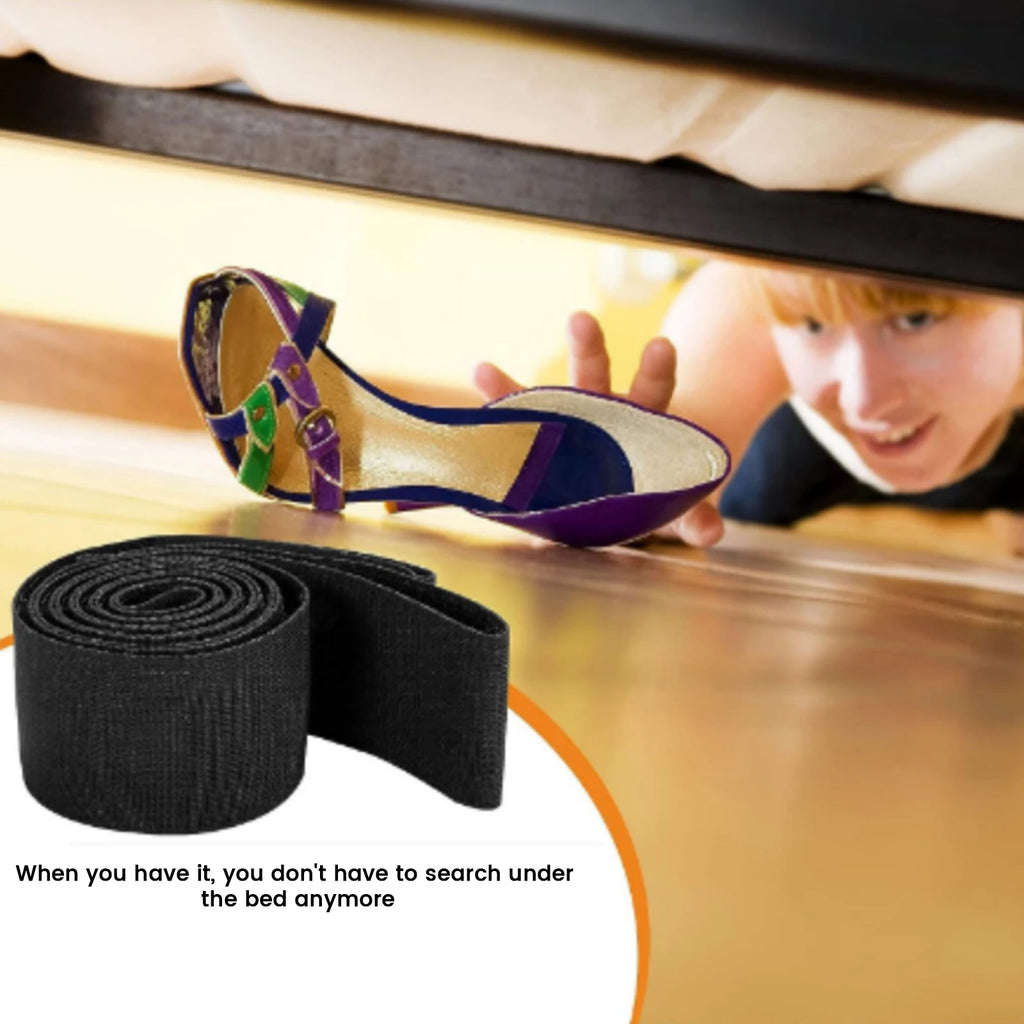 Home Under Couch Blocker Dustproof Adhesive Strap Under Couch Blocker Adjustable Multifunction Edge Baffle Fixed Strap Qme