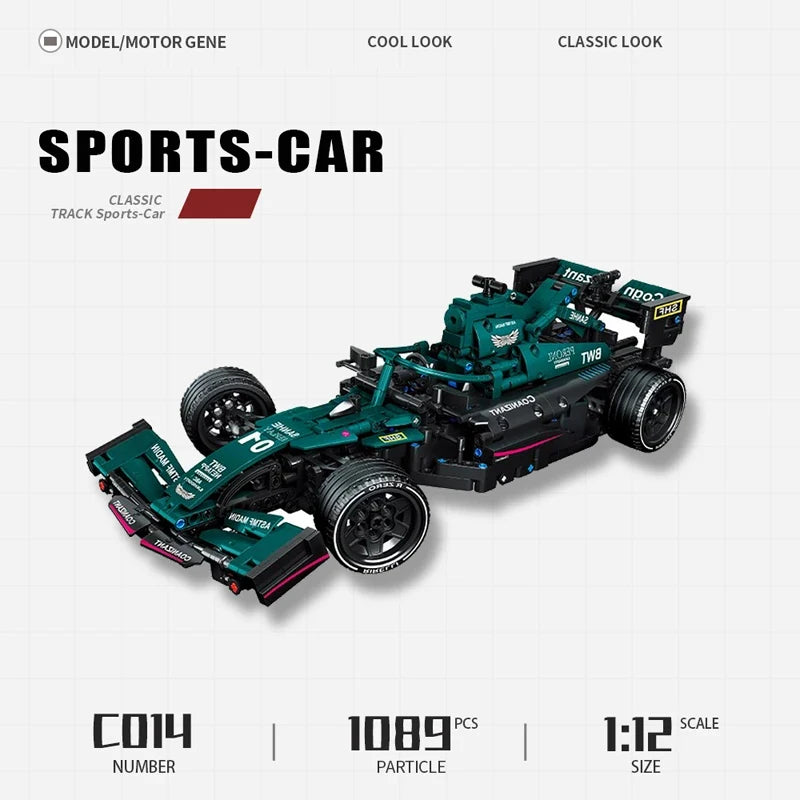High-tech Building Blocks Remote Control Super Racing Car Moc Bricks RC Technical Model Toy Creative Expert Kids Birthday Gifts Qme