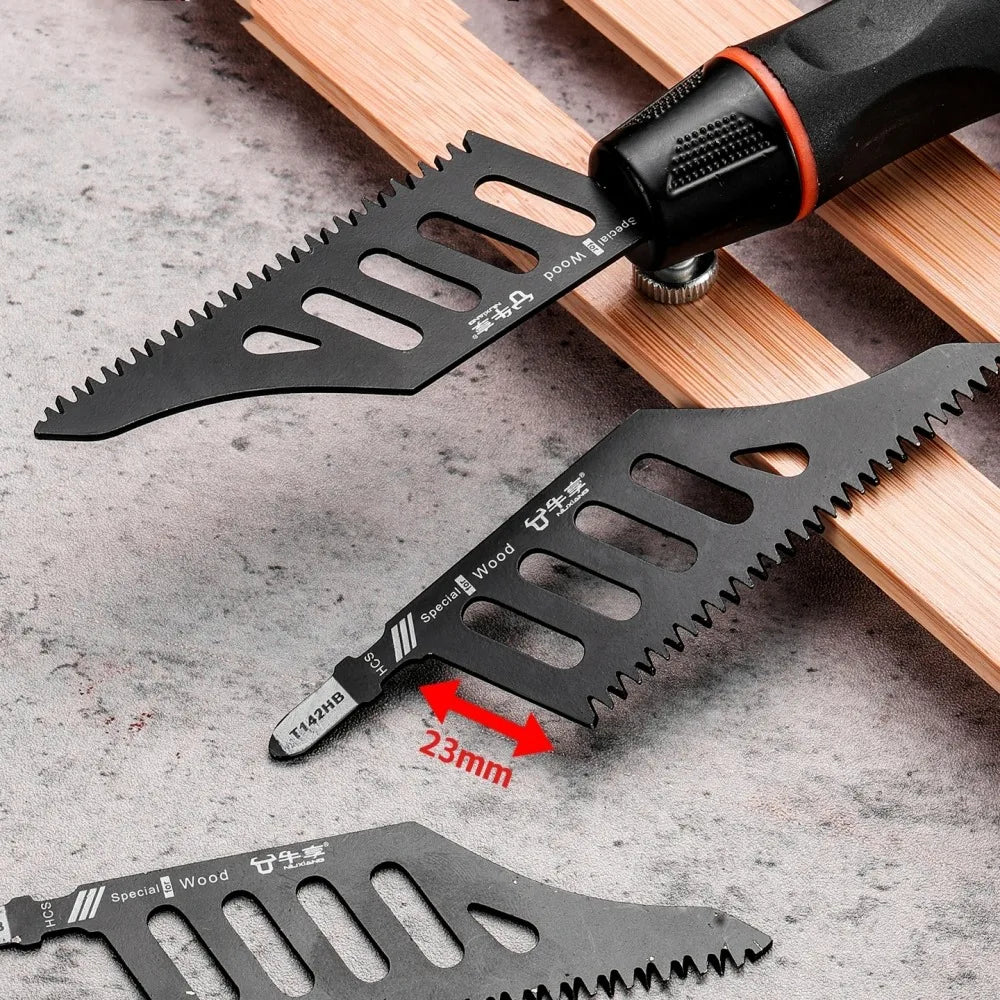 Explosion Proof Edge Woodworking Irregular Curve Saw Blade Fine Coarse Teeth for Wood Aluminum Tight Spaces Precision Cut Tool Qme