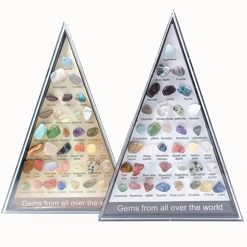 Gemstone Quartz Crystal Chakra Healing Stones Crystals Hexagon Rose Qme