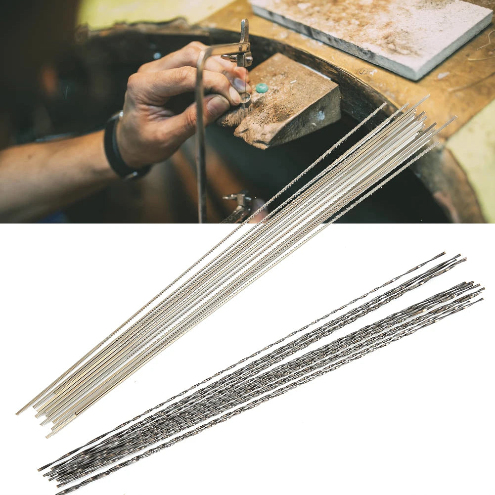 Tungsten Steel Jewelry Saw Cutting Blades Double Sword Saw Cutting Blades Saw Blades Jewelry Accessories Saw Cutting Blade Qme