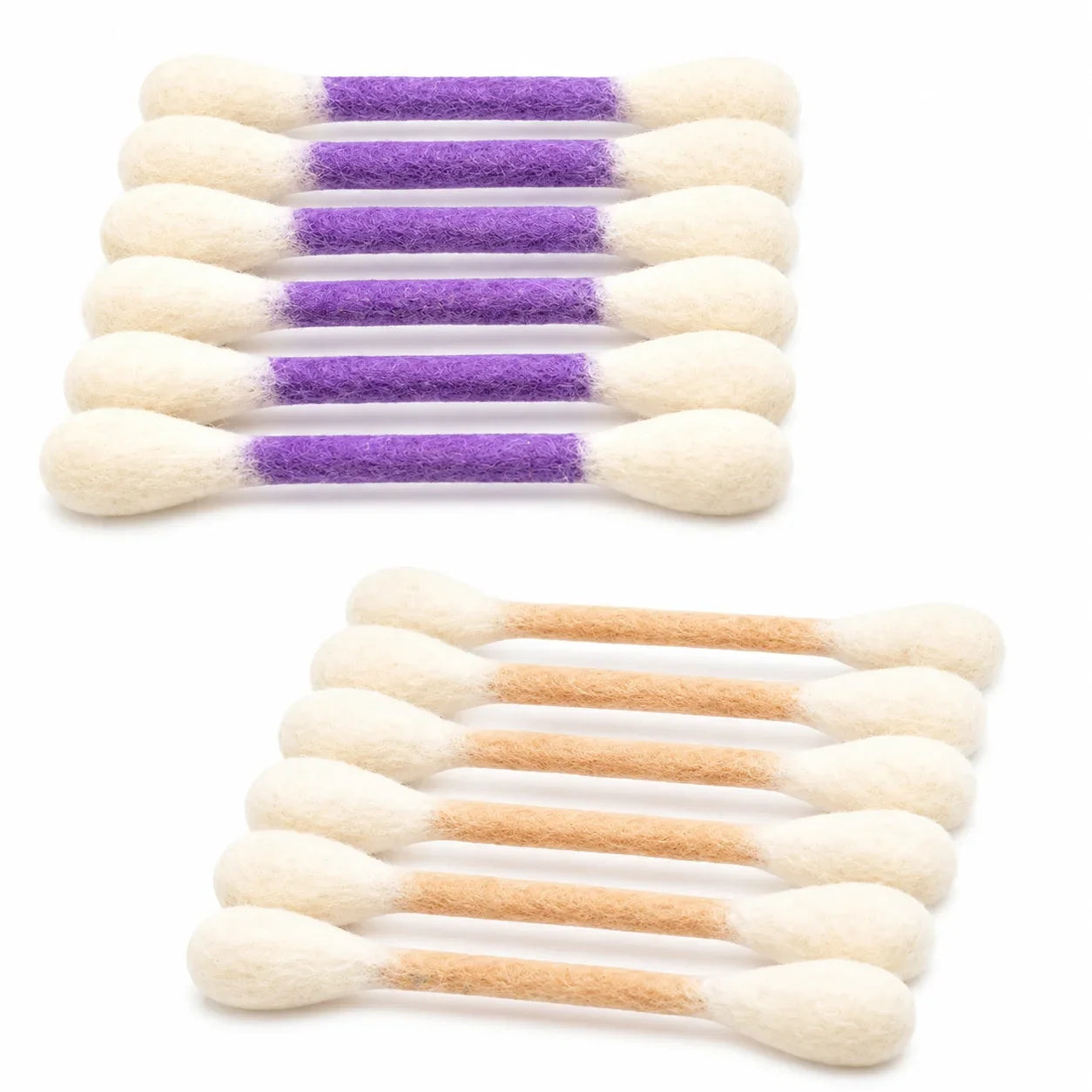 6/12PCS Cotton Swab Shaped Catnip Toy Durable Kitten Teeth Grinding Pet Interactive Chewing Play Accessory Qme E-12
