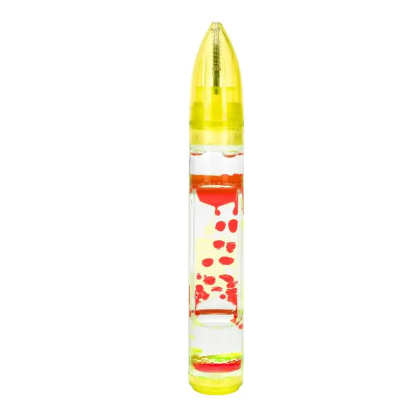 Liquid Motion Bubble Pen-retractable Ballpoint 6 Colors Relief Qme A3
