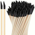 10/20/100Pcs Sanding Sticks Matchsticks Sanding Twigs Fine Detailing Sanding Sticks for Plastic Models Wood Hobby Polishing Qme Single Head 10pcs