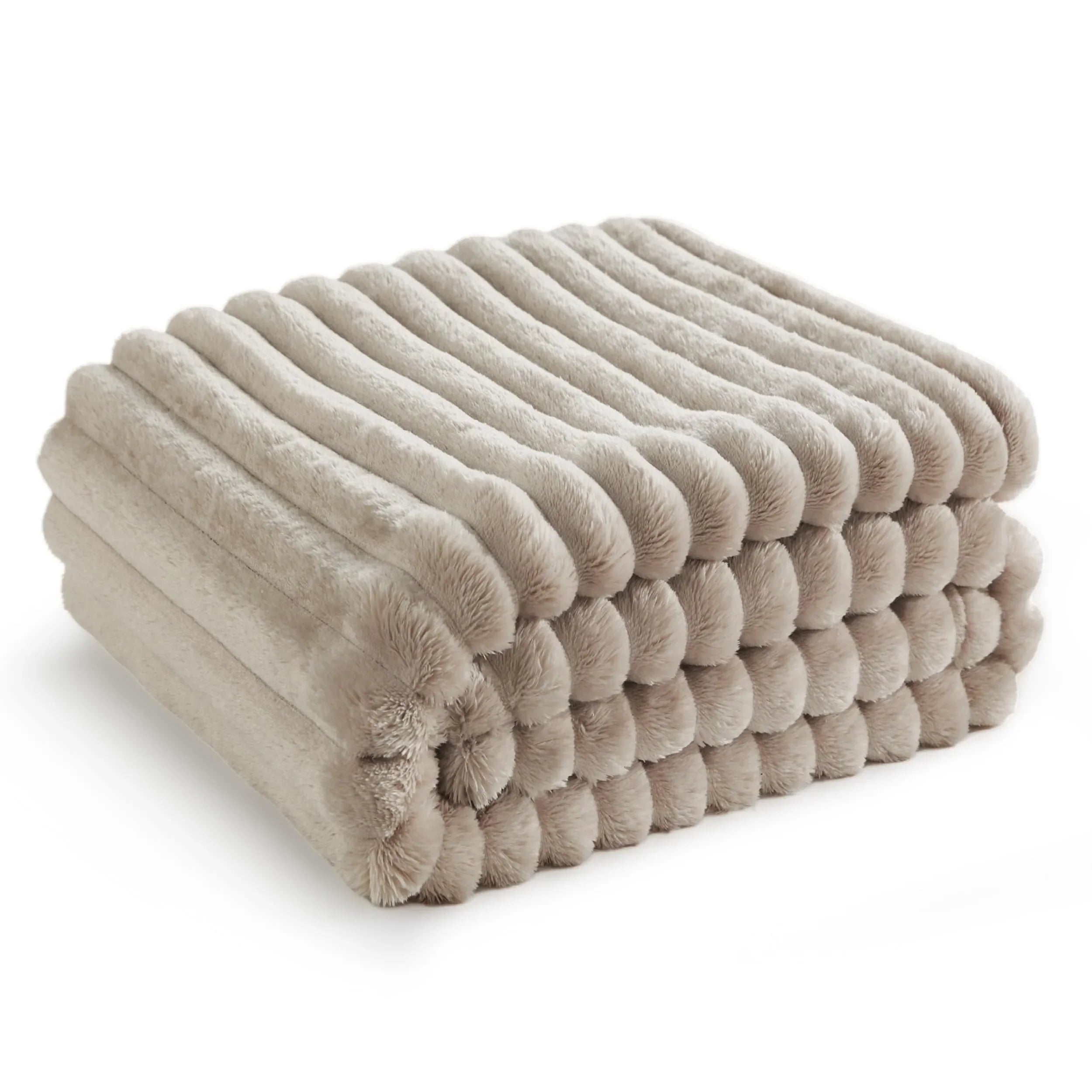 Artificial Rabbit Plush Autumn Warm Bed Blanket Soft Coral Plush Sofa Blanket Comfortable Thickened Bed Blanket Qme