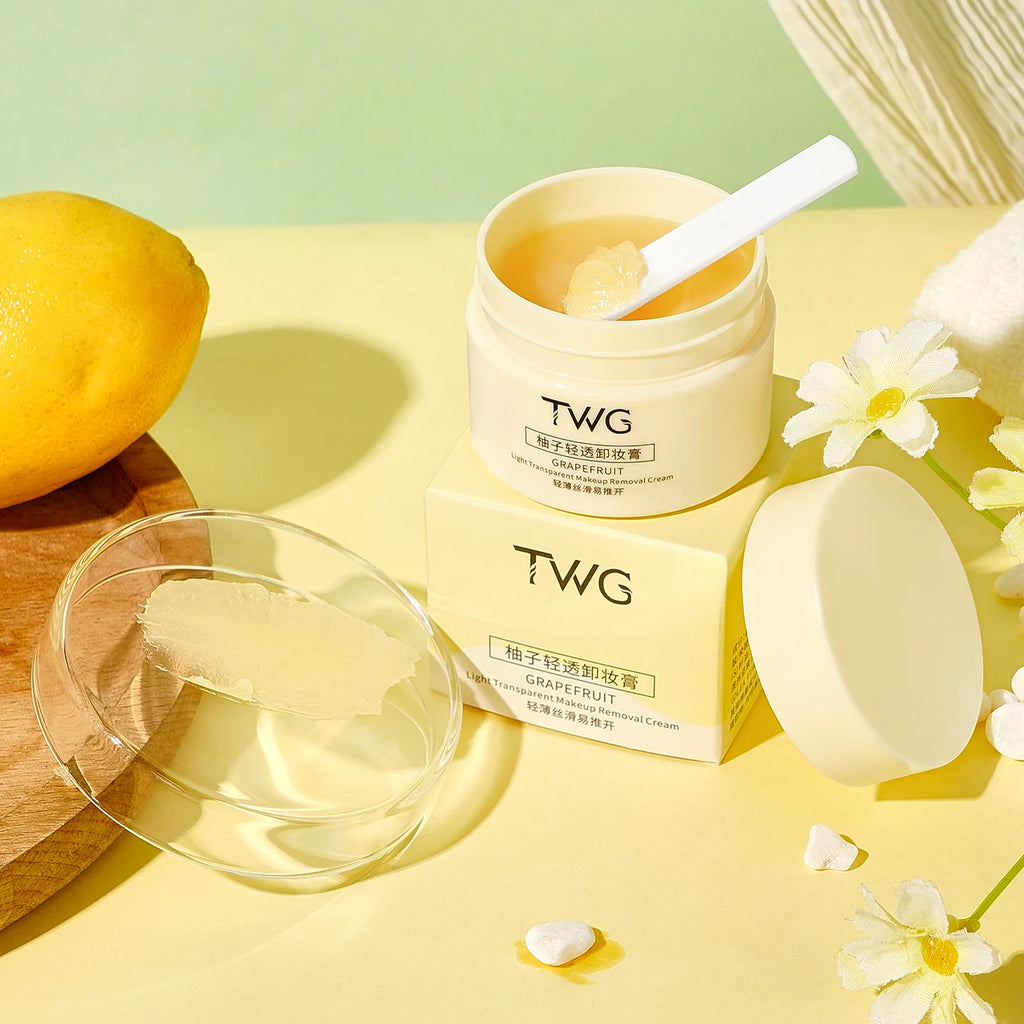 Grapefruit Makeup Removal Cream Deep Cleansing Girls Qme Grapefruit 50ml