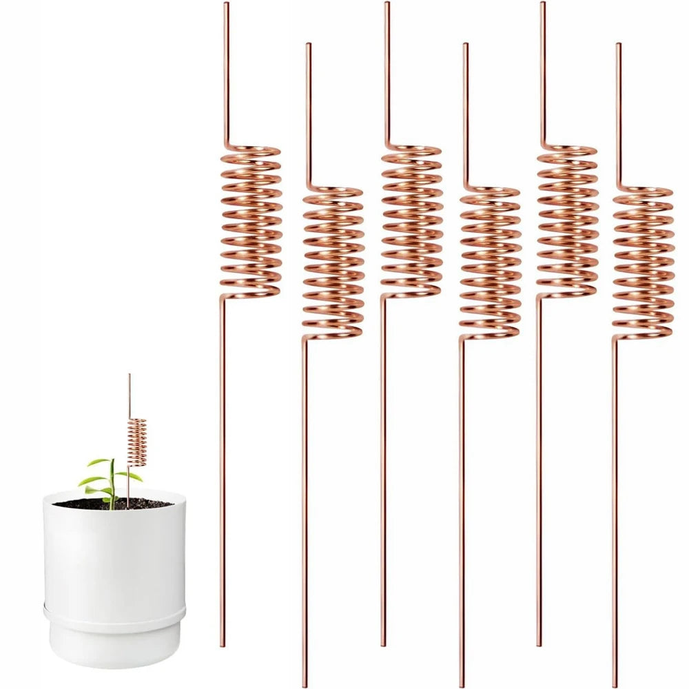 Electroculture Plant Stakes Garden Coppers Coils Antennas Growing Qme B
