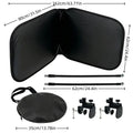 Desktop Privacy Shade Desktop Overhead Privacy Protection Office Light Blocker For Men Adults Coworkers Colleagues Teachers Qme Black China Mainland