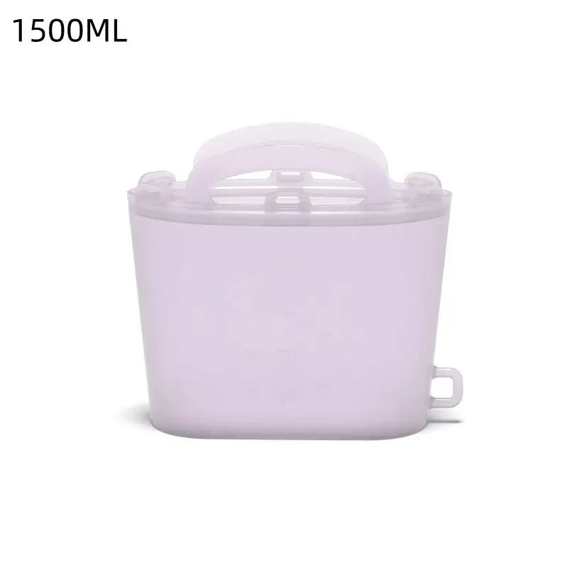 Freezer Bag 1000/1200/1500ml Self Sealing Leak Proof Reusable Fresh Keeping Bag For Picnic Food Cooling Qme A18