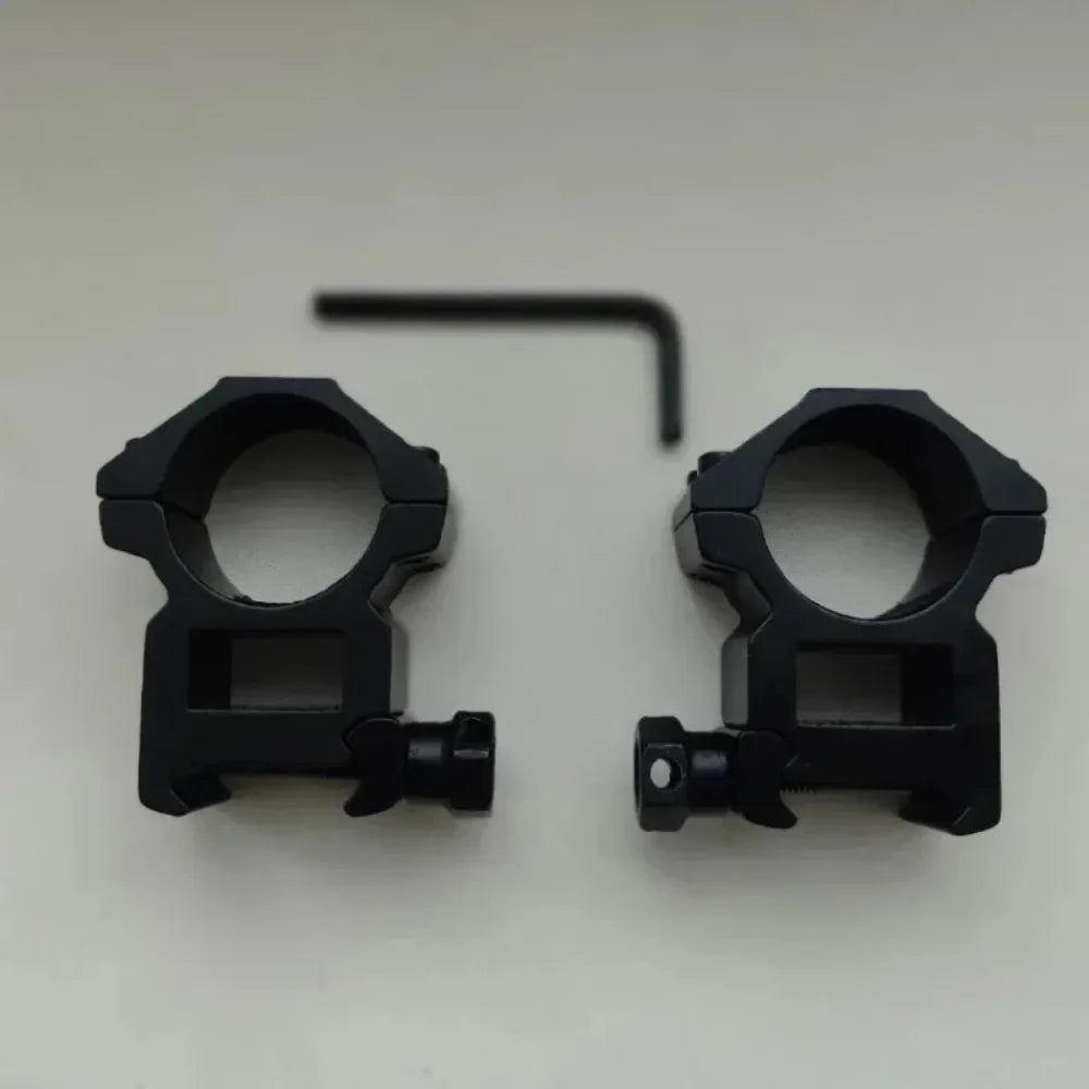 25 4 Rifle Scope Mounting Ring Flashlight Dovetail Picatinny Rail Qme