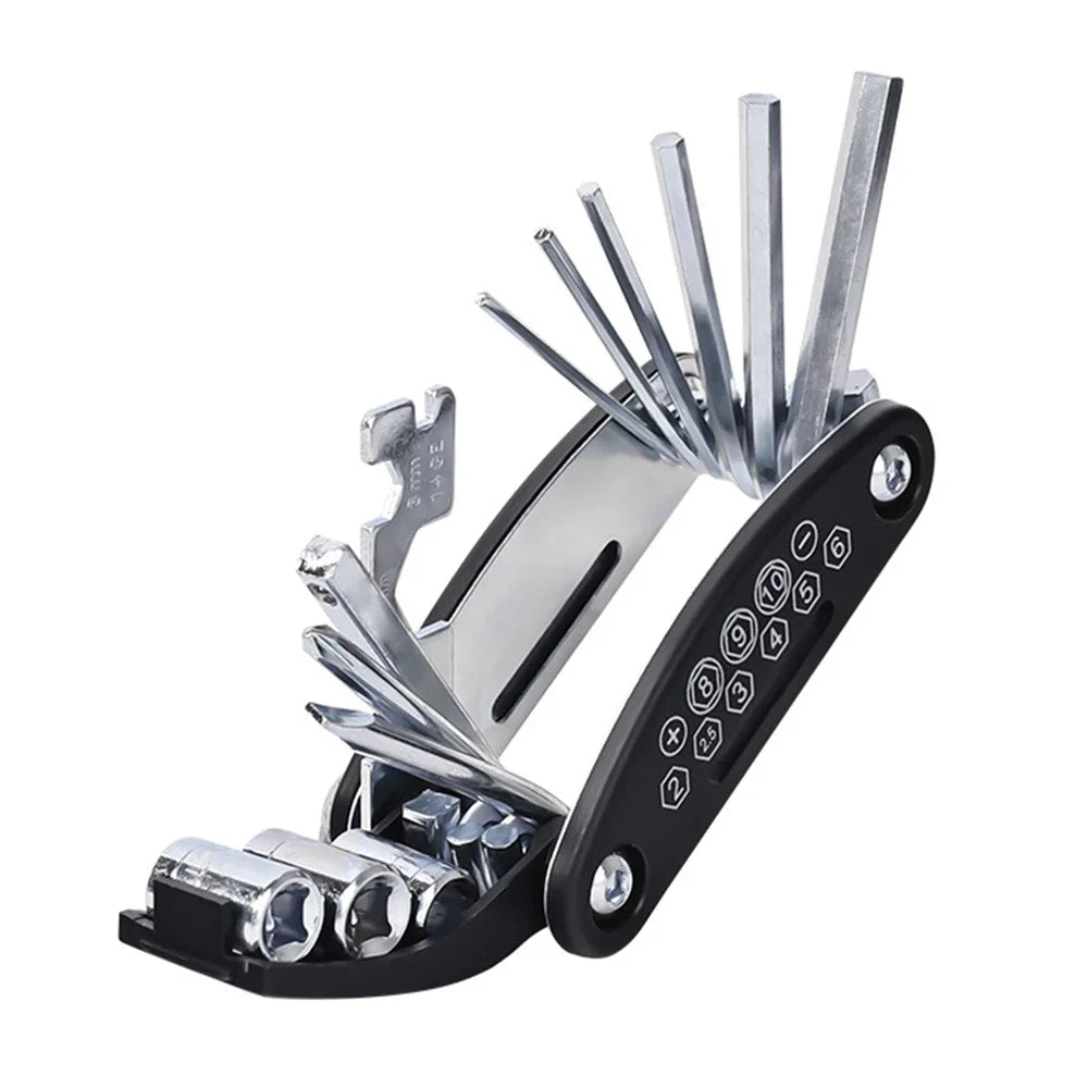 Bicycle Repair Tools Multi Tool Pump Tire Patch Portable Mountain Qme 1 Pcs tool