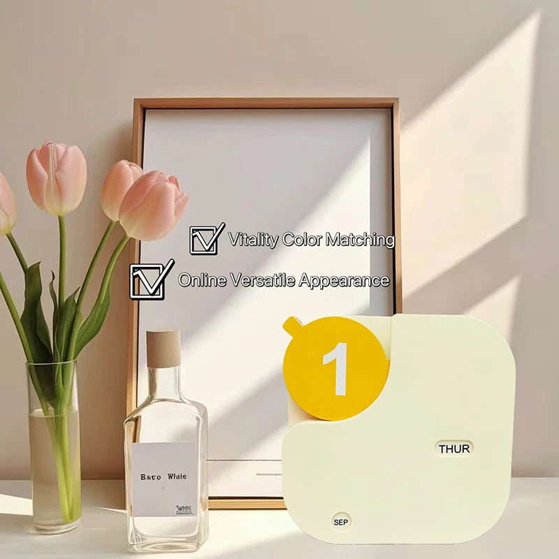 Desktop Calendar Flip Display Reusable Each Year Day Month Indicators Qme Default Title