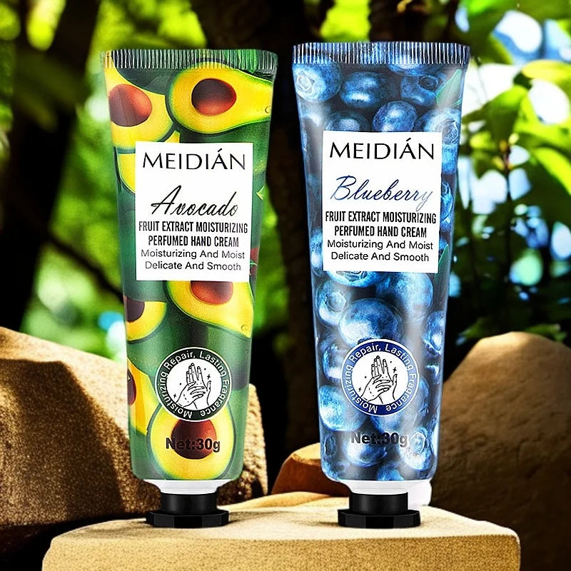 Five Fruit Scented Hand Cream Moisturizing Long-lasting Fragrance Qme