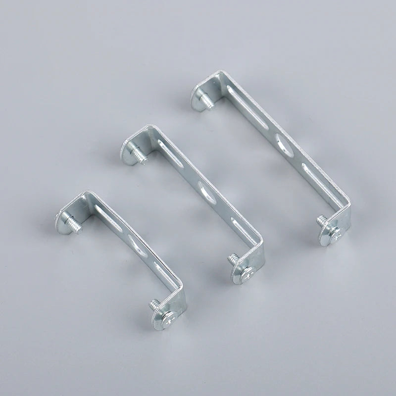 Bracket Ceiling Plate Mounting Iron Bar Fixed Screws Lamp Replacement Qme
