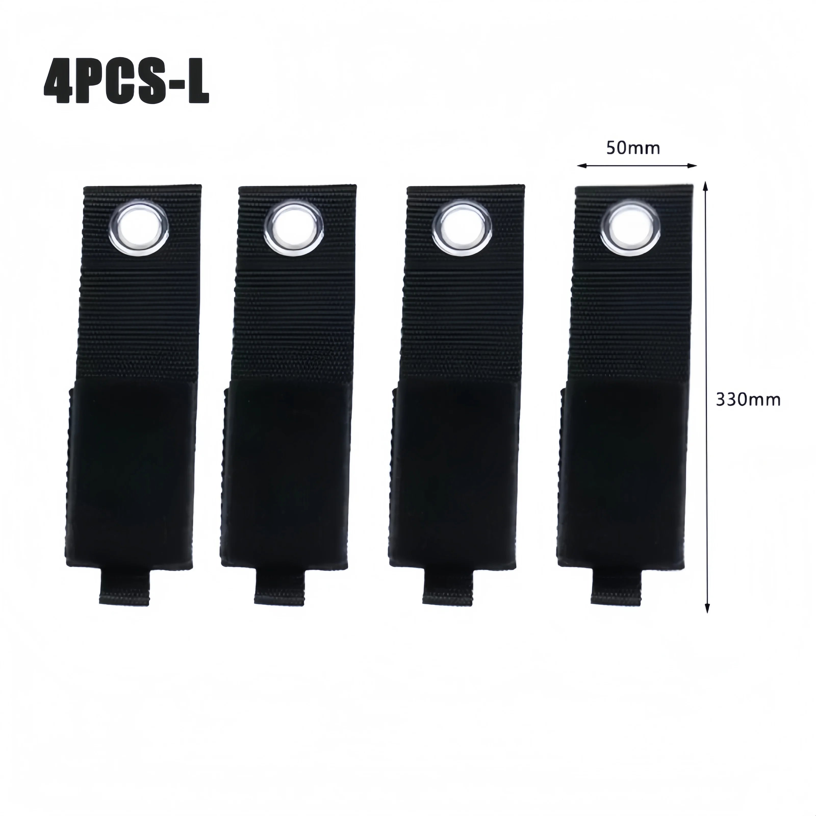 4PCS Heavy-Duty Hose Storage Straps Reusable Power Cord Management Nylon Heavy Cord Extension Cord Storage Organizer Straps Qme 4pcs-L