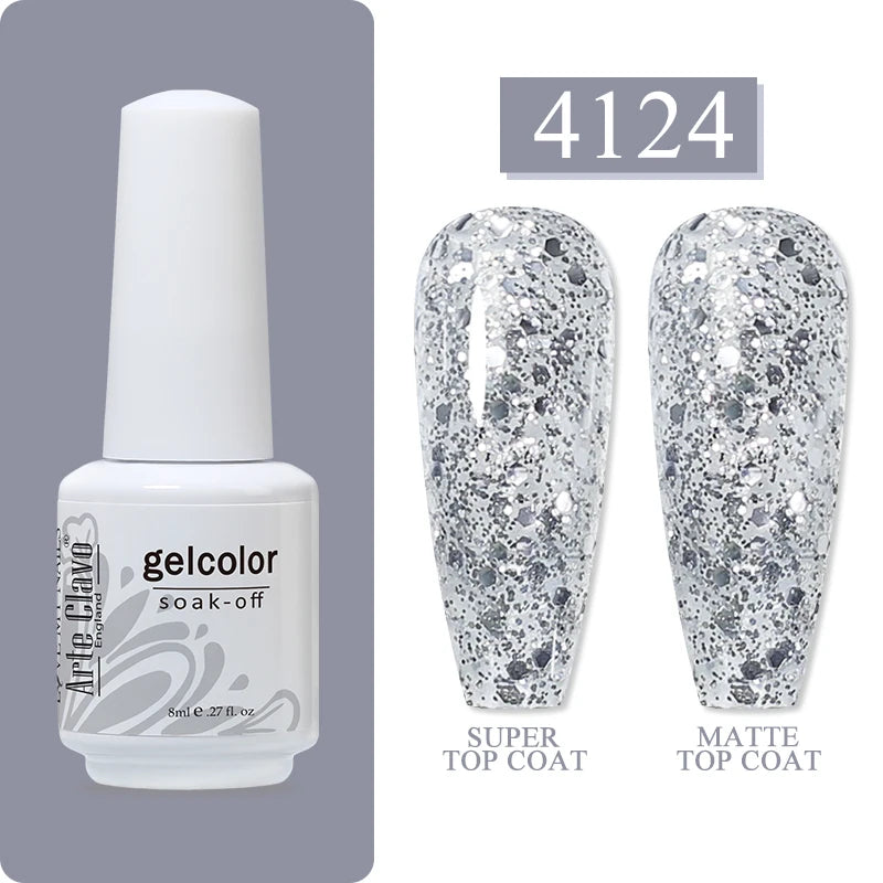 Arte Clavo Art Nails Varnish Base Coat Gel Nail Polish UV LED Lamp