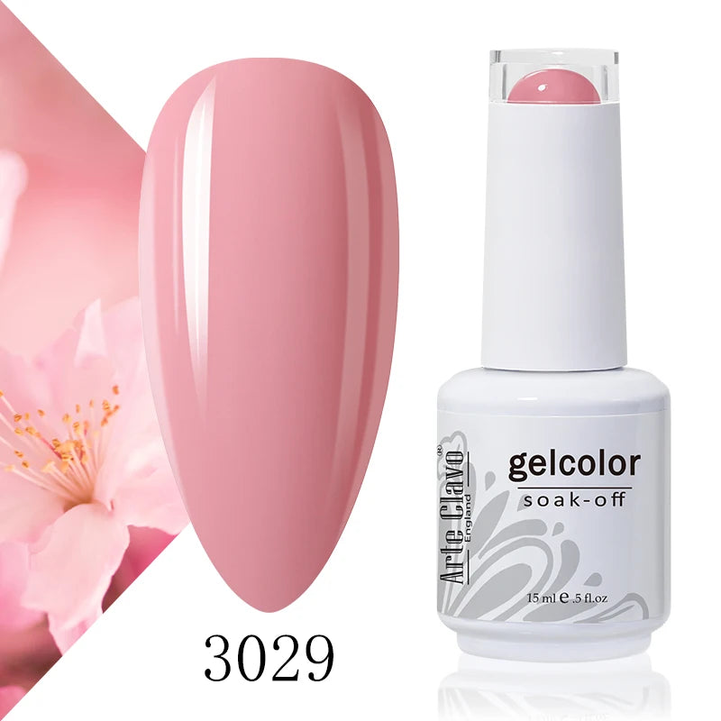 Arte Clavo Macaron Spring Series Gel Nail Polish Pigment Semi