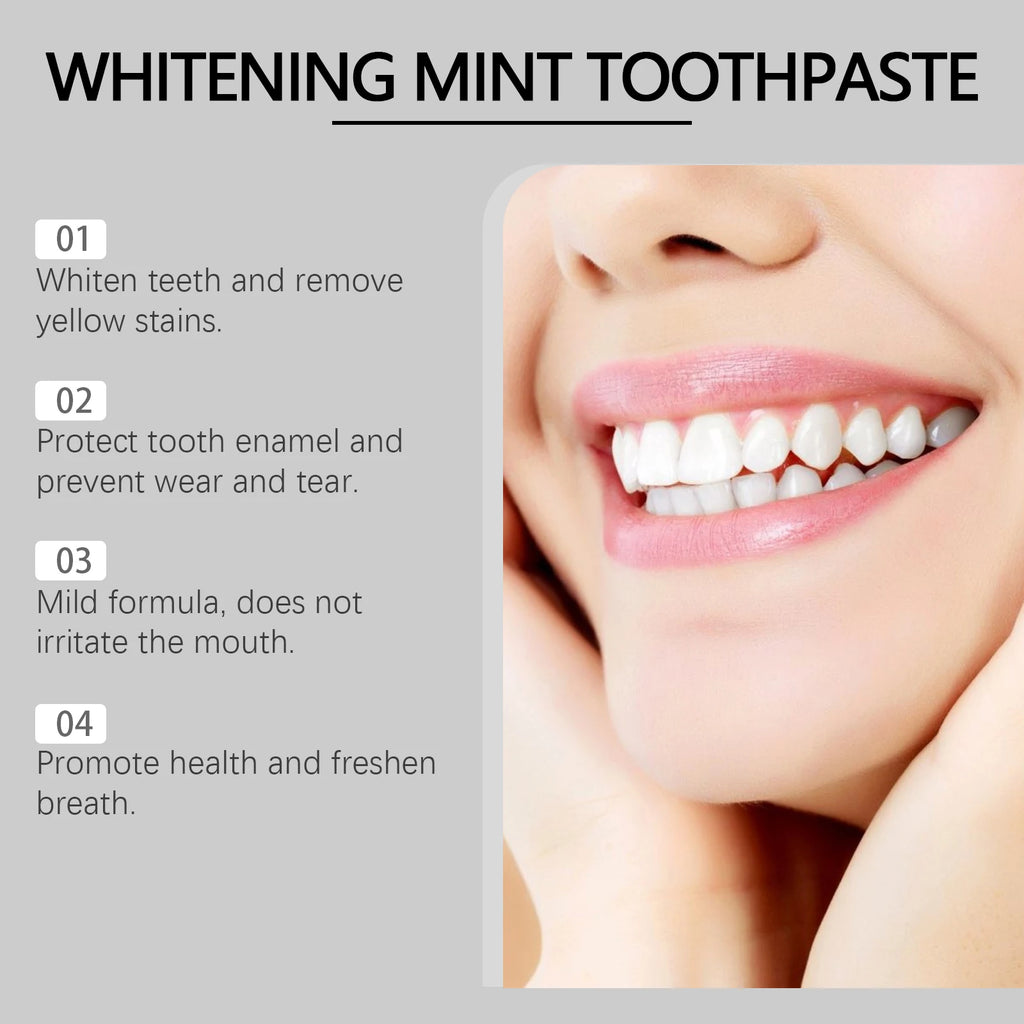 Tooth Repair Toothpaste Anti Caries Oral Hygiene Cleaning Dental Calculus Smoke Stains Protect Enamel Teeth Whitening Toothpaste Qme