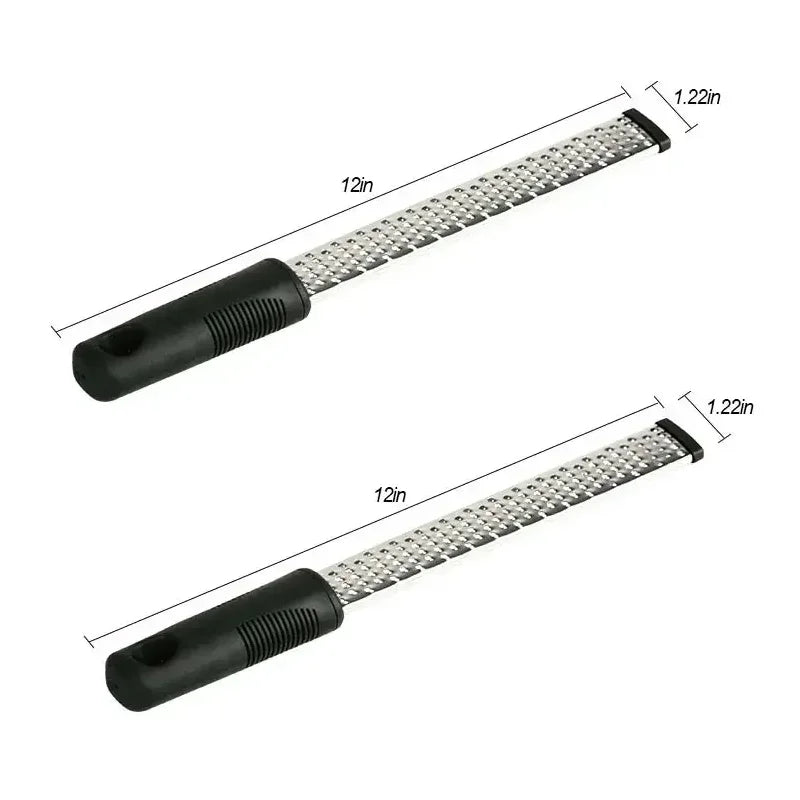 Cheese Grater Multifunctional Stainless Steel Tools Chocolate Lemon Qme 2pcs