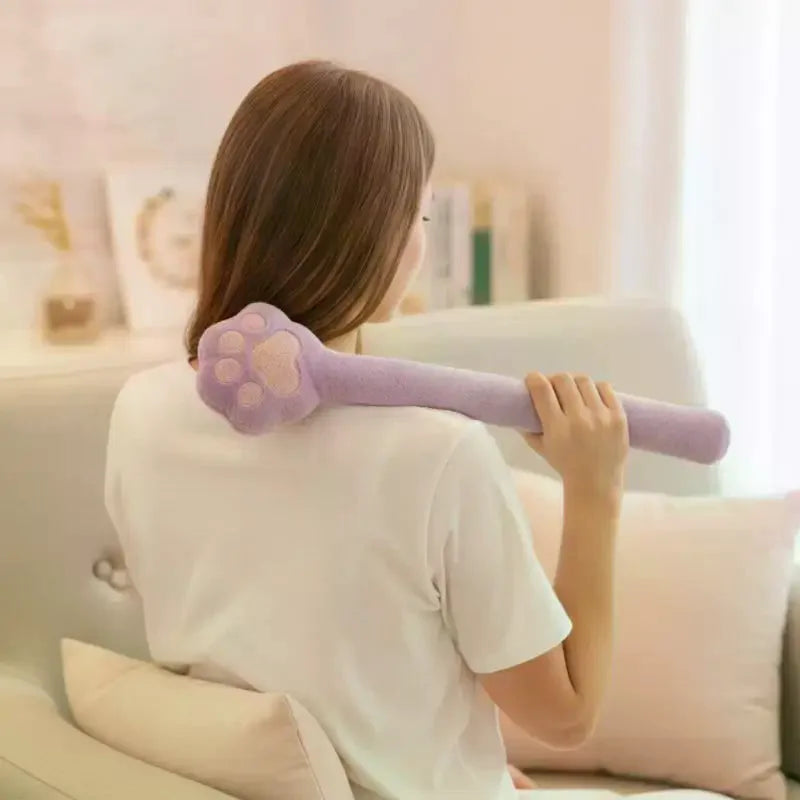 Soft Plush Meridian Massage Pat Cute Cartoon Pattern Portable Body Qme