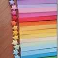^Origami Lucky Star Paper Strips Folding Paper Ribbons Colors Qme 10pcs colorRrandom