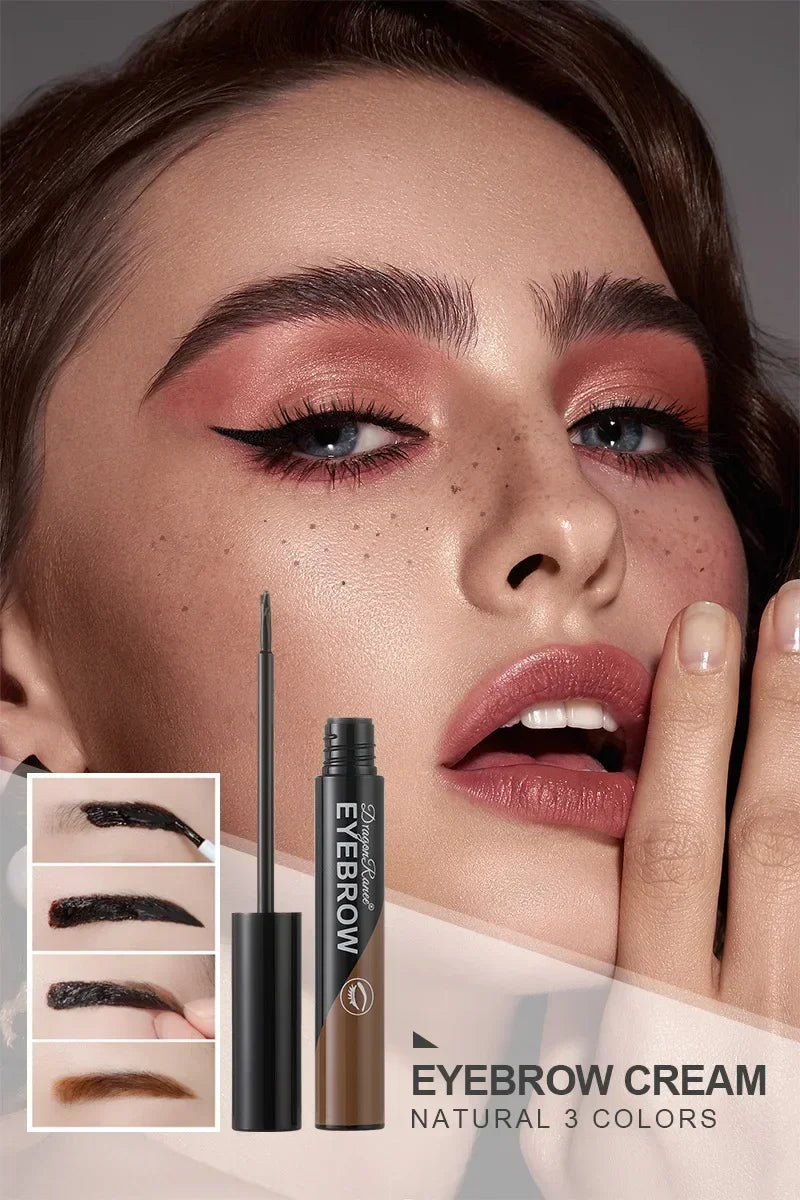 Black Brown Peel-off Eyebrow Gel Tint Makeup Waterproof Lasting Eye Brow Enhancers Liquid Gel Tear Wear Easy Natural Brow Tattoo Qme