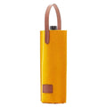 Wine Cooler Lovers Wedding Bag Felt Single Bottle Insulated Tote Qme Yellow