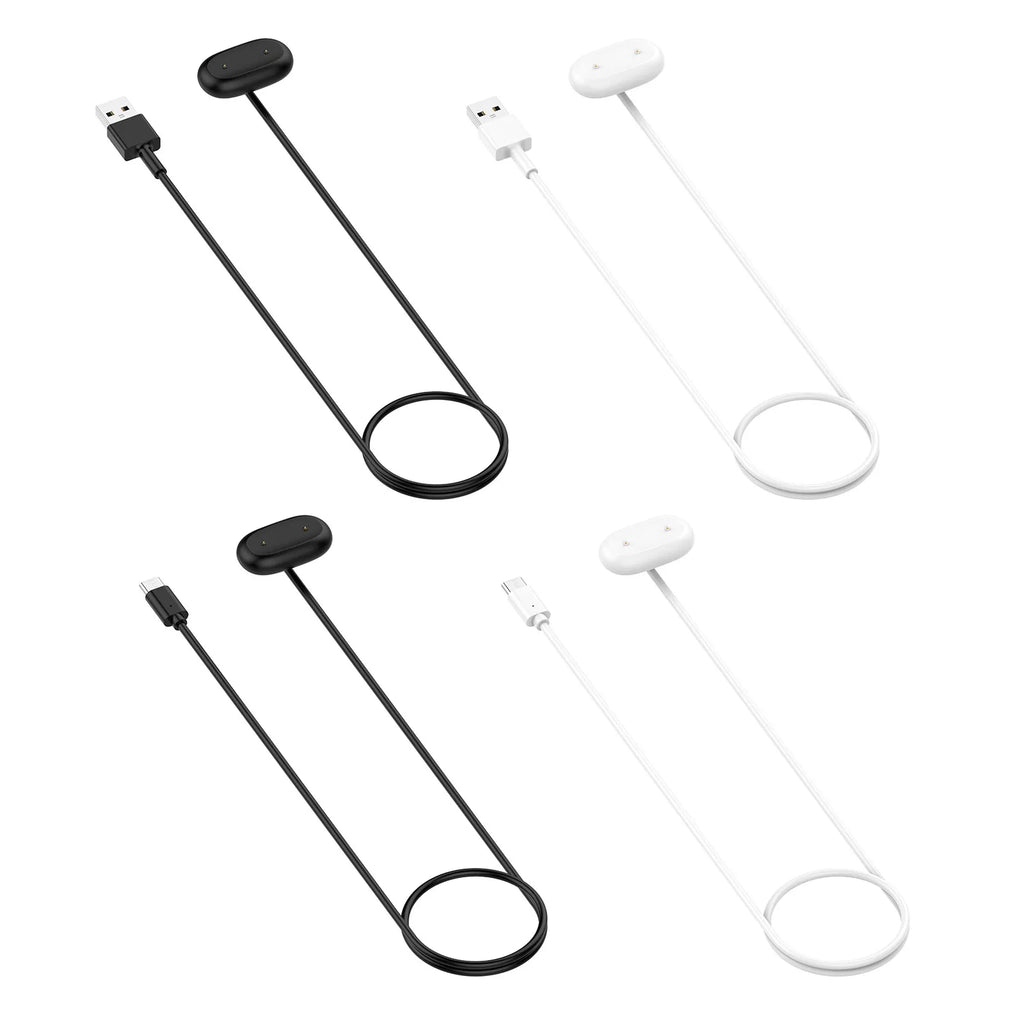 For Google Fitbit Air Watch Magnetic Connector Power Chargers Cables Smartwatch Dock Charger Adapter Type-C/USB-A Charging Cable Qme
